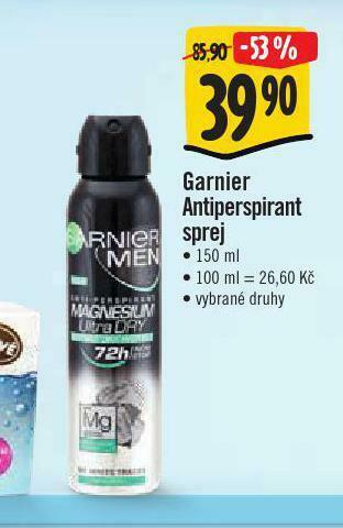 Jip Garnier antiperspirant nabídka