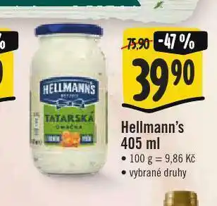 Jip Hellmann&#039;s tatarská omáčka nabídka