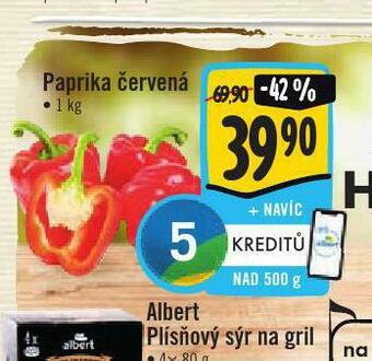 Jip Paprika nabídka