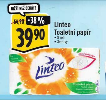 Jip Linteo toaletní papír nabídka