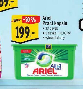 Jip Ariel prací kapsle nabídka