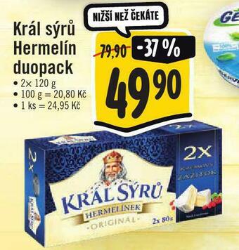Jip Král sýrů hermelín nabídka