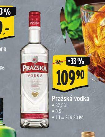 Jip Pražská vodka nabídka