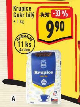 Jip Krupice cukr nabídka