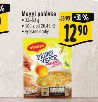 Jip Maggi polévka nabídka