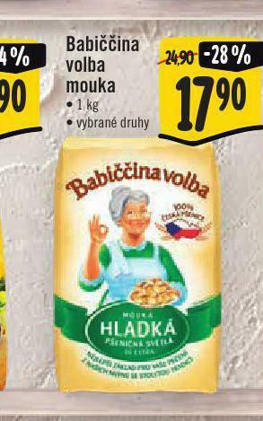 Jip Babiččina volba mouka nabídka