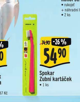Jip Spokar zubní kartáček nabídka