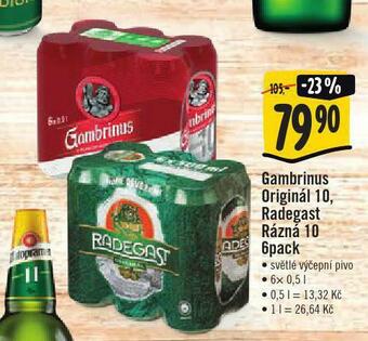 Jip Pivo radegast rázná 10 nabídka