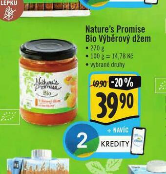 Jip Bio výběrový džem nabídka