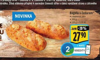 Jip Bageta s čedarem nabídka
