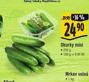 Jip Okurky mini nabídka