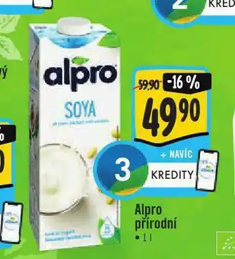 Jip Alpro přírodní nabídka