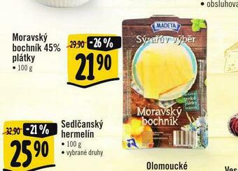 Albert Moravský bochník 45% plátky nabídka