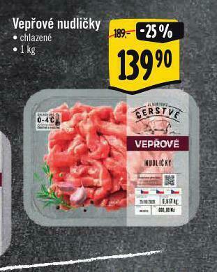 Albert Vepřové nudličky nabídka