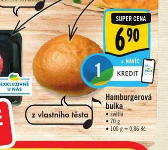 Albert Hamburgerová bulka nabídka