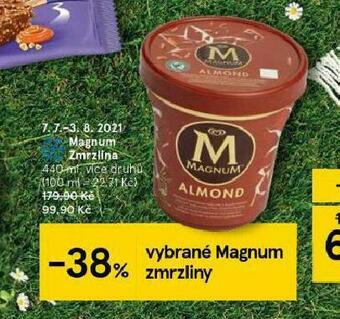 Tesco Magnum zmrzlina nabídka