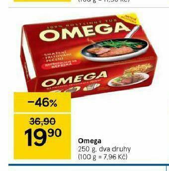 Tesco Omega nabídka