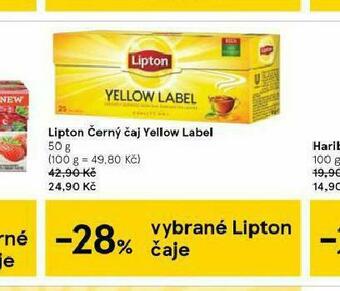 Tesco Lipton čaj nabídka