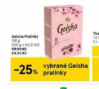 Tesco Geisha pralinky nabídka
