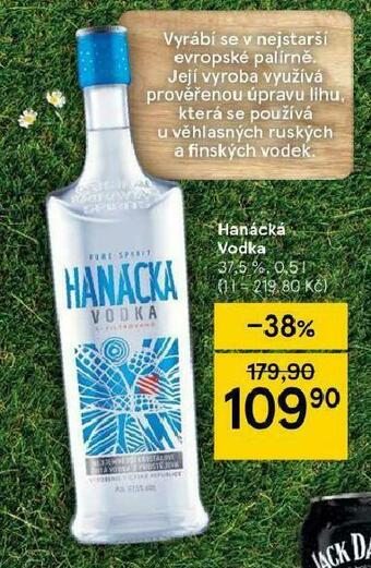 Tesco Hanácká vodka nabídka