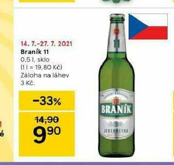Tesco Pivo braník 11 nabídka