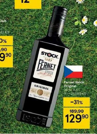 Tesco Fernet stock nabídka