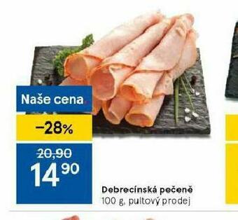 Tesco Debrecínská pečeně nabídka