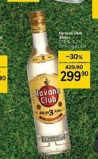 Tesco Havana club 3 aňos nabídka