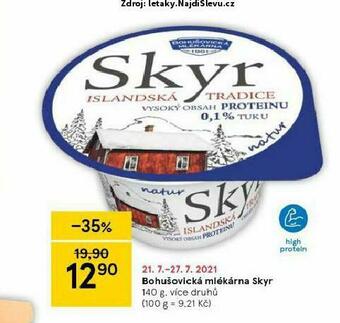 Tesco Skyr nabídka