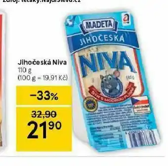 Tesco Sýr jihočeská niva nabídka