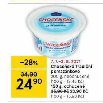 Choceňské tradiční pomazánkové