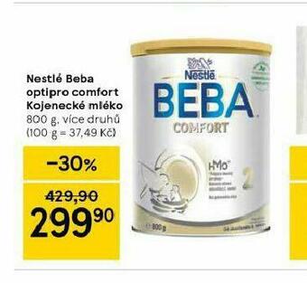 Tesco Nestlé beba kojenecké mléko nabídka