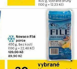 Tesco Nowaco filé nabídka