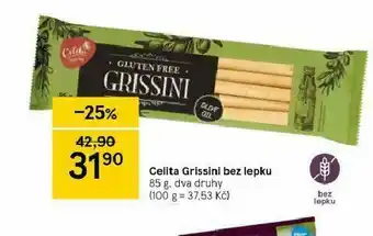 Celita grissini bez lepku
