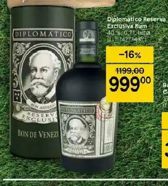 Tesco Diplomático reserva exclusiva rum nabídka