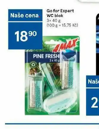 Tesco Wc blok nabídka