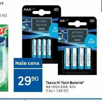 Tesco Baterie nabídka