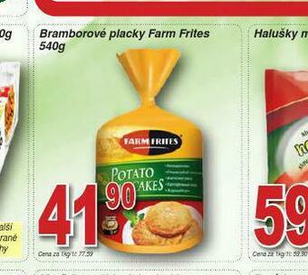 Lidl Bramborové placky farm frites nabídka