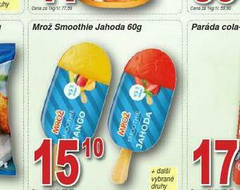 Lidl Mrož smoothie jahoda nabídka