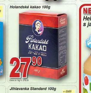 Lidl Holandské kakao nabídka