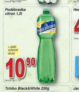 Lidl Poděbradka citron nabídka