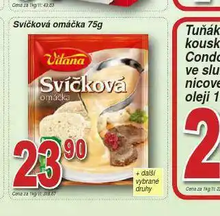 Lidl Vitana svíčková omáčka nabídka