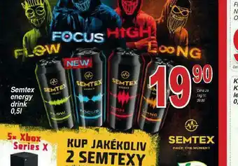 Lidl Semtex energy drink nabídka