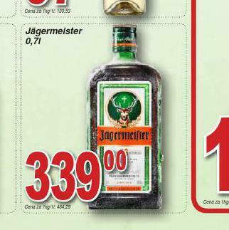 Lidl Jägermeister nabídka