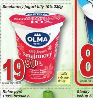 Lidl Smetanový jogurt bílý nabídka