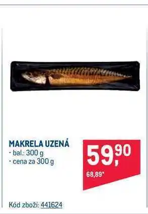 Makro Makrela uzená 300 g nabídka