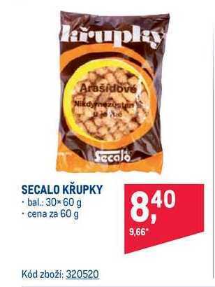 Makro Secalo křupky 60 g nabídka