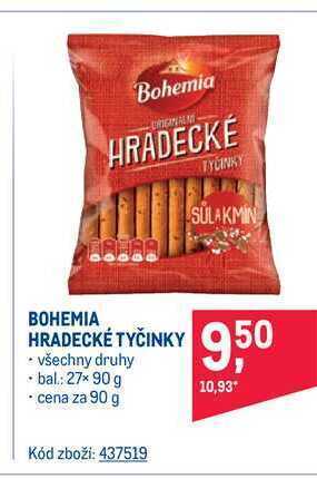 Makro Bohemia hradecké tyčinky 90 g nabídka