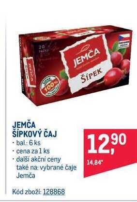 Makro Jemča šípkový čaj 1 ks nabídka