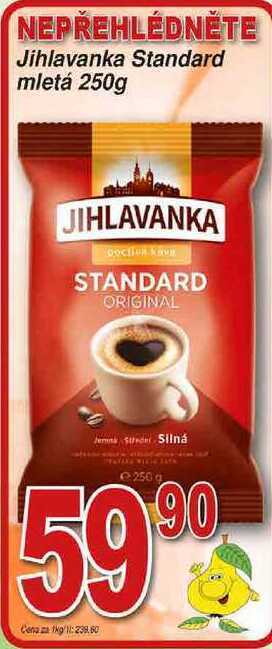 Hruška Jihlavanka standard mletá káva 250g nabídka